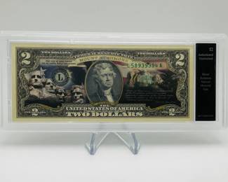 Mount Rushmore National Memorial Note