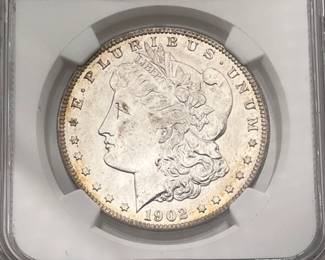 1902 O Morgan Dollar