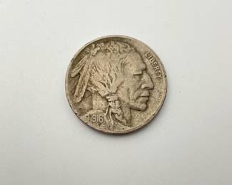 1916 D Buffalo Nickel