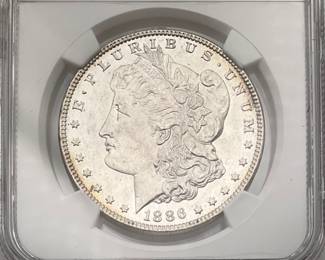 1886 Morgan Dollar