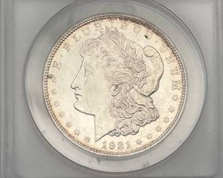 1921 Do Morgan Dollar