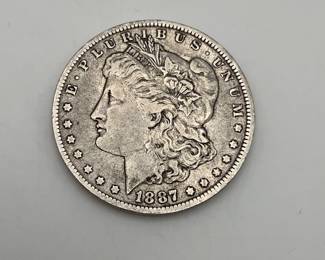 1887 O Morgan Dollar