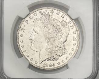 1884 O Morgan Dollar