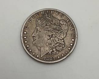 1884 Morgan Dollar