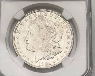 1921 Morgan Dollar 