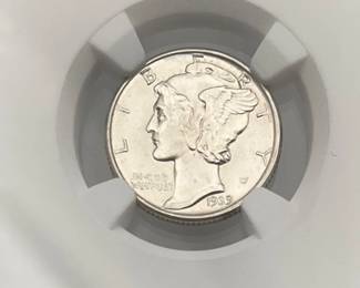 1939 D Mercury Dime