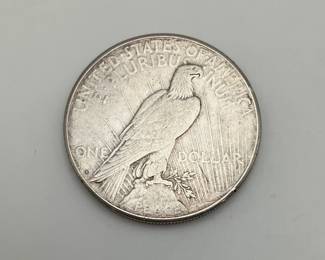 1923 S Peace Dollar