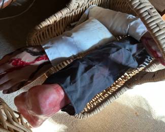 body parts for decoration for the halloween season