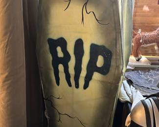 RIP decorative casket