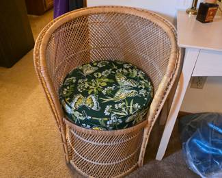#49   Rattan Chair 23"Wx21"Dx28"H   $75
