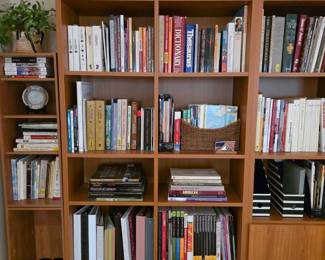 #37   Book Cube 2pc  13"Wx12"Dx63"H   $58                                       #38   Scanbirk Book Shelf  38"Wx13"Dx84"H   $595                                                