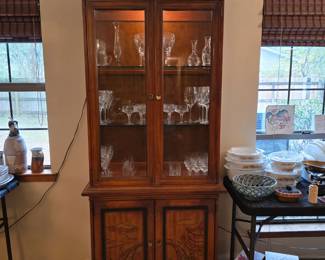 #14   Lighted Hutch  36"Wx16"Dx80"H   $325