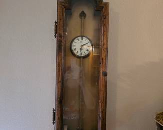#11   ANNO 1750 Gravity Saw Tooth Wall Clock   $350