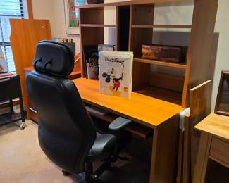 #49   Scanbirk Computer Desk 672/670 47"Wx30"Dx58"H   $450