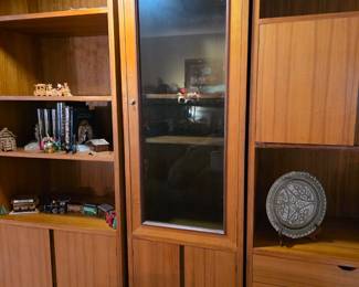 #8   Glass Door Media Cabinet  24"Wx21"Dx82"H   $295