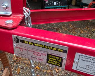 #34   Brand New Haul Master Foldable Trailer w/12" Wheels   $425