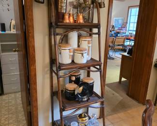 #18   Vintage Pier 1 Bamboo Shelf   $145