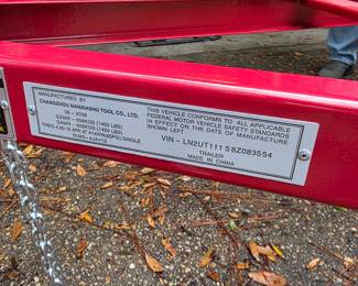 #34   Brand New Haul Master Foldable Trailer w/12" Wheels   $425