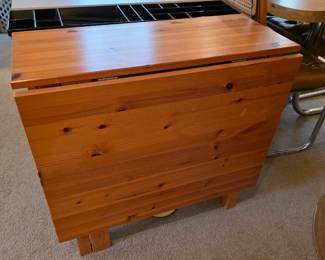 #52   Drop Leaf Table 56"Wx30"Dx28"H   $65