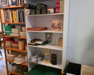 #24   White Shelving  29"Wx12"Dx71"H   $65