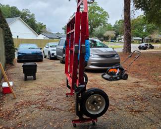 #34   Brand New Haul Master Foldable Trailer w/12" Wheels   $425