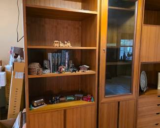 #9   Four Drawer/Two Door Shelving  34"Wx21"Dx82"H   $315