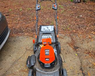 #36   Atlas 21" Electric Push Mower 80V   $159