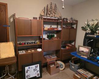 #55   MCM Wall Unit 87"Wx17"Dx71"H   $850