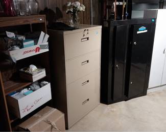 gun cabinet, file cabinet, metal cabinets, n95 masks