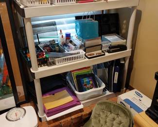 office supplies, upholstered child’s chair
