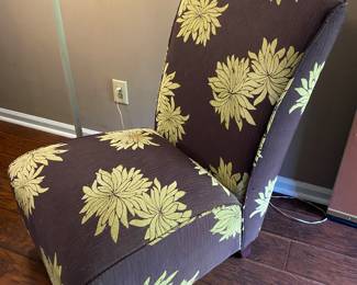 Floral Accent Chair