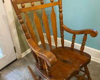 Solid Wood Rocker