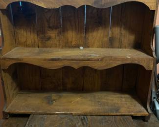 Wood shelf