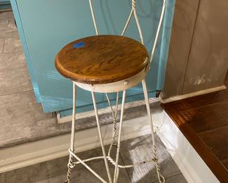 Vintage Ice Cream Parlor Stool