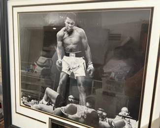 Signed Mohammed Ali Picture