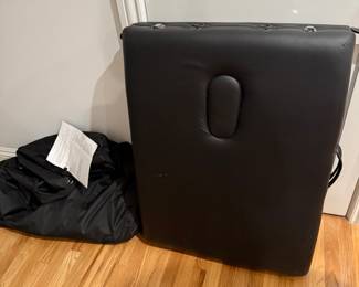 New Massage Table and Cover