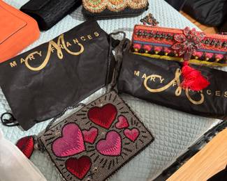 Several Mary Frances Purses