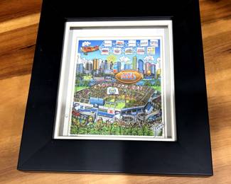 Charles Fazzino - Dolphin Stadium