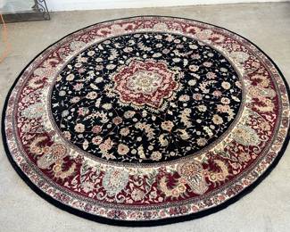 8 foot round Wool Rug