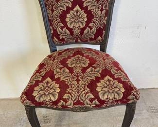 Louis XV Custom Designer Fabric Chair $1800 new!!