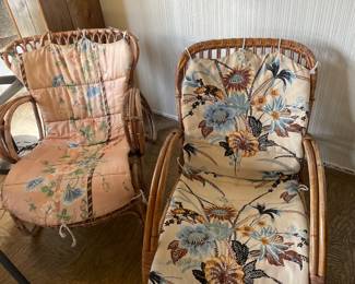 Vintage rattan chairs