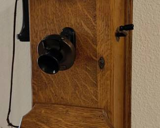 Antique crank phone from South Carolina