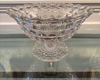 Fostoria American Tom & Jerry Footed Centerpiece Punch Bowl