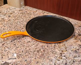Le Creuset Traditional Round Crepe Pan.