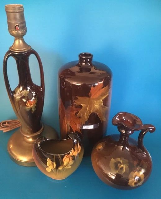 Owens, Rookwood & Weller art pottery