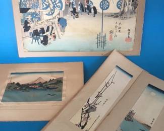 Japanese woodblock prints