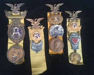 GAR medals & ribbons