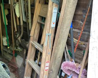 6 Foot Wood Ladder