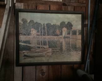 Wall Art Boats on the Water