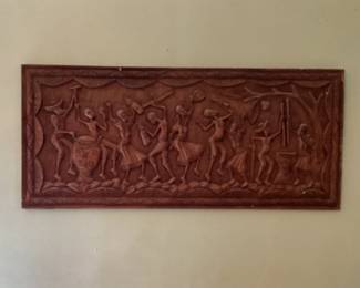Wall Art African Tribal Scene